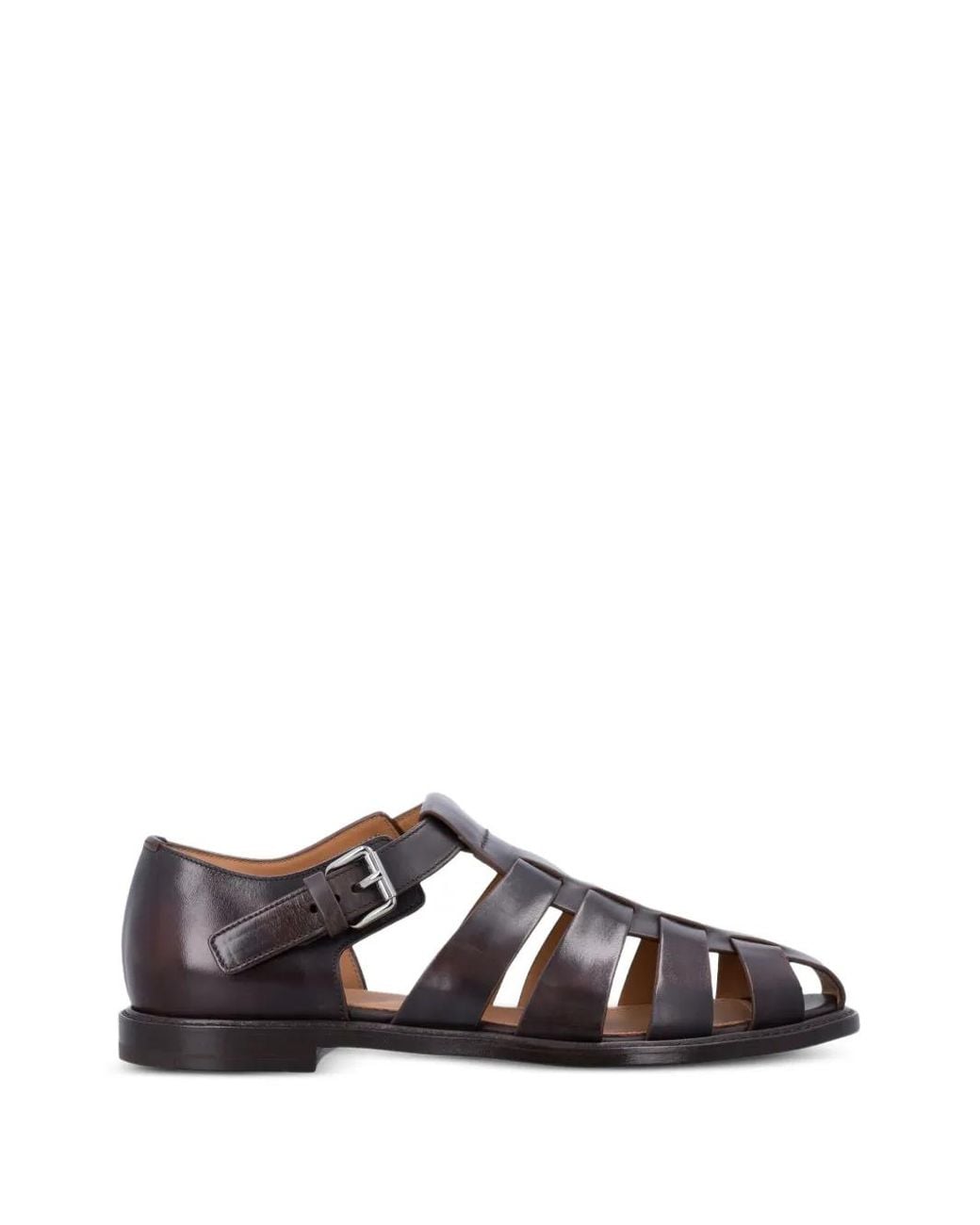 Church's White Fisherman Leather Sandals for men