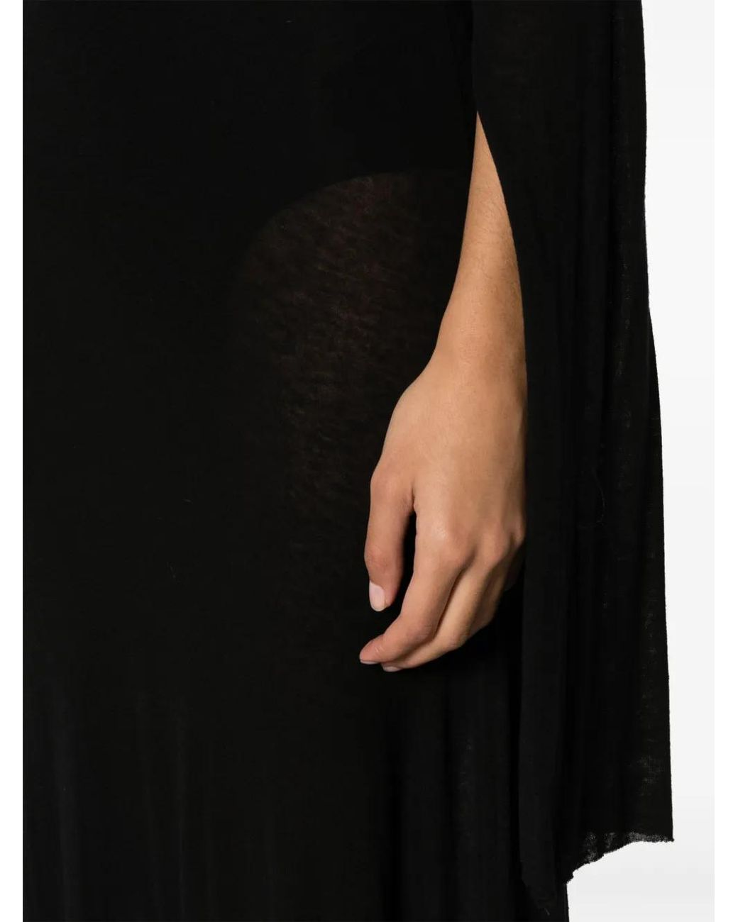 MANURI Black Nina Maxi Dress