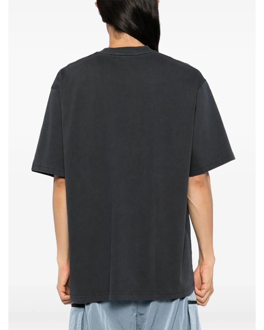A Bathing Ape Black Logo-Print T-Shirt for men