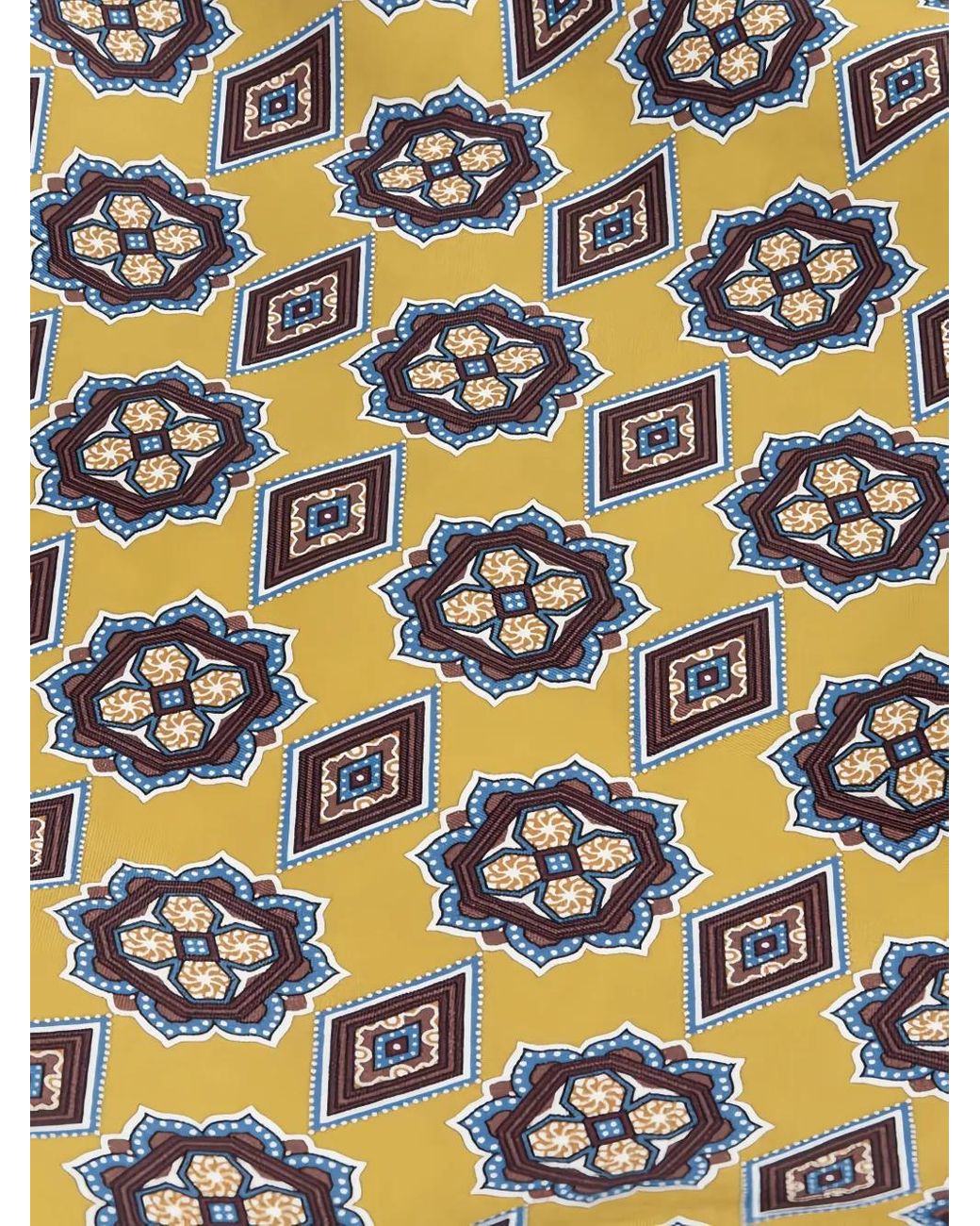 Needles White Patterned Drawstring Swim Shorts for men