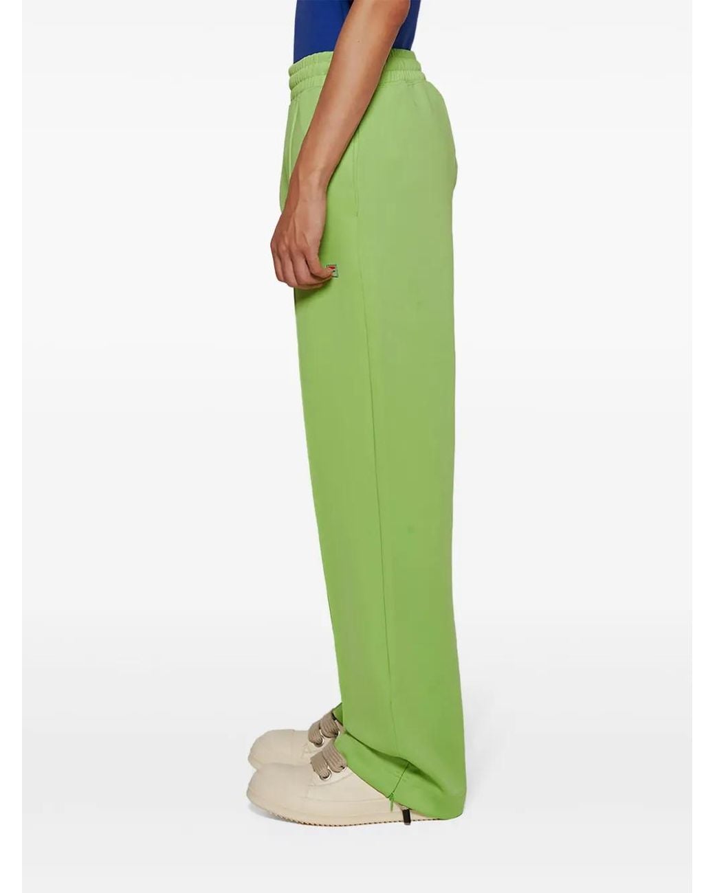 Fila Green Logo Track Pants for men