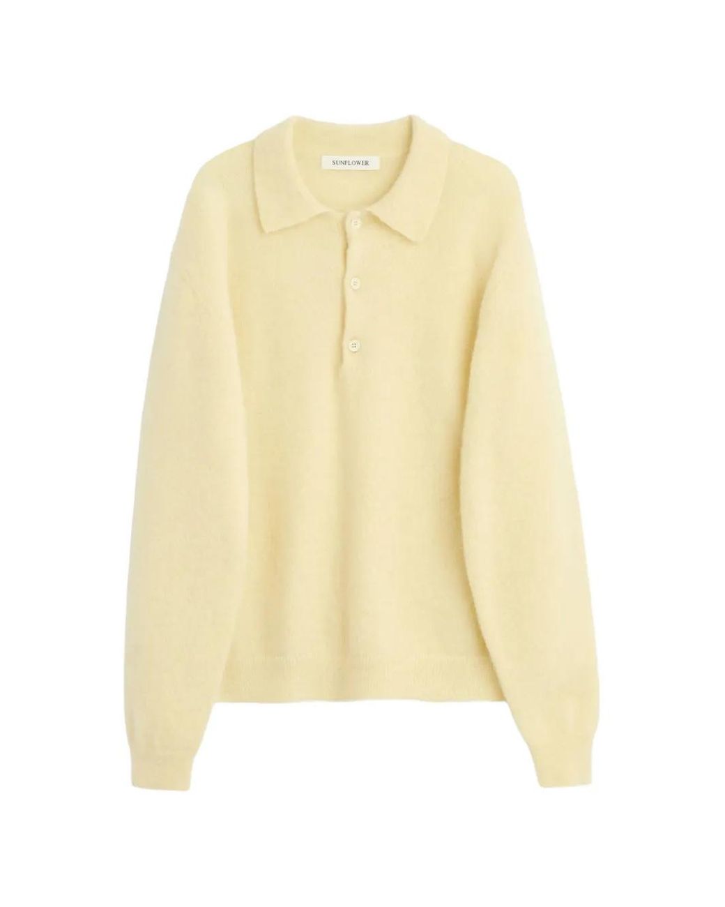 sunflower Yellow Polo Sweater for men