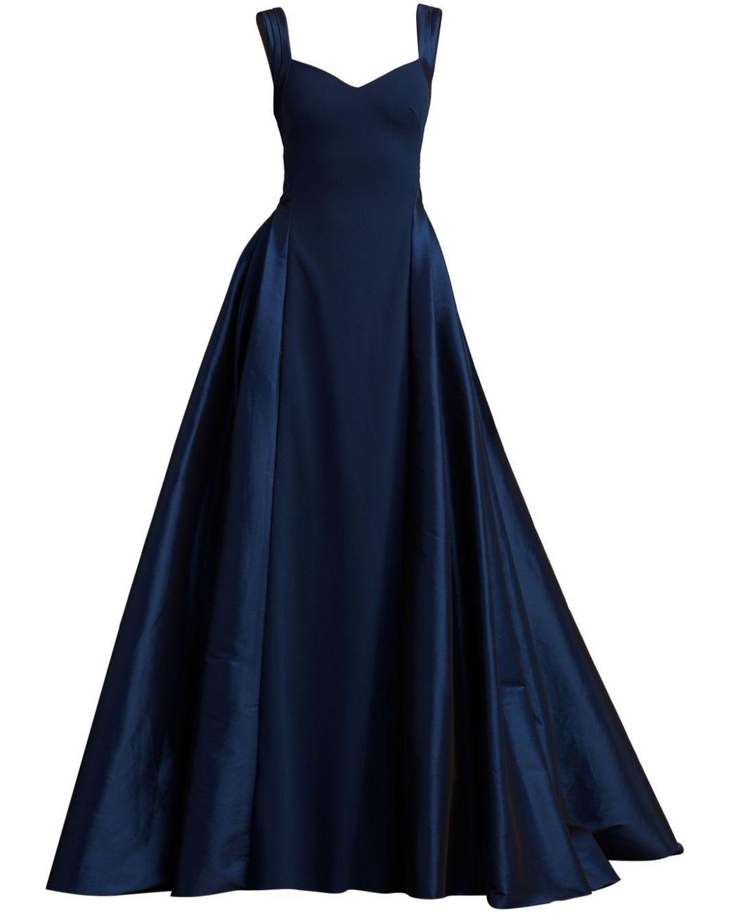 Tadashi Shoji Sweetheart Neck Sleeveless Gown in Blue | Lyst