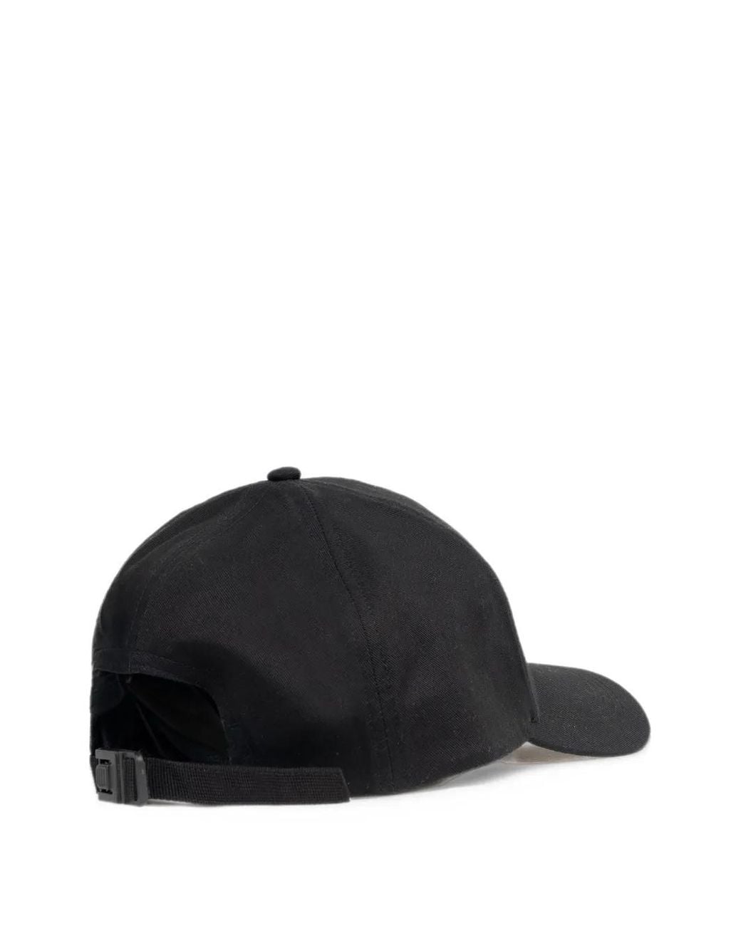 Moncler Black Logo-Patch Baseball Cap
