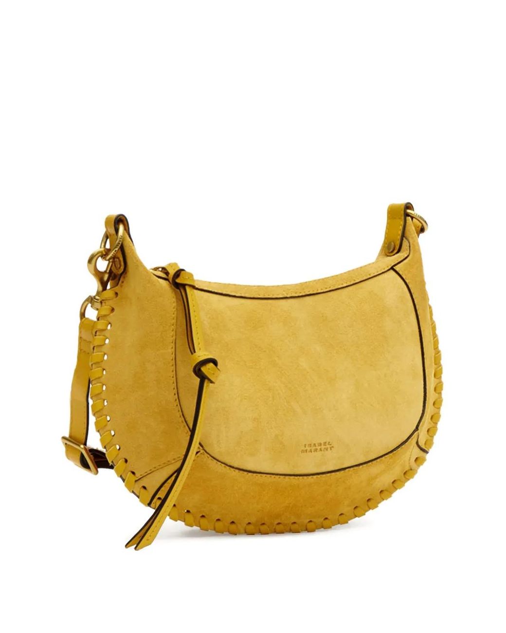 Isabel Marant Yellow Calf Leather Handbag