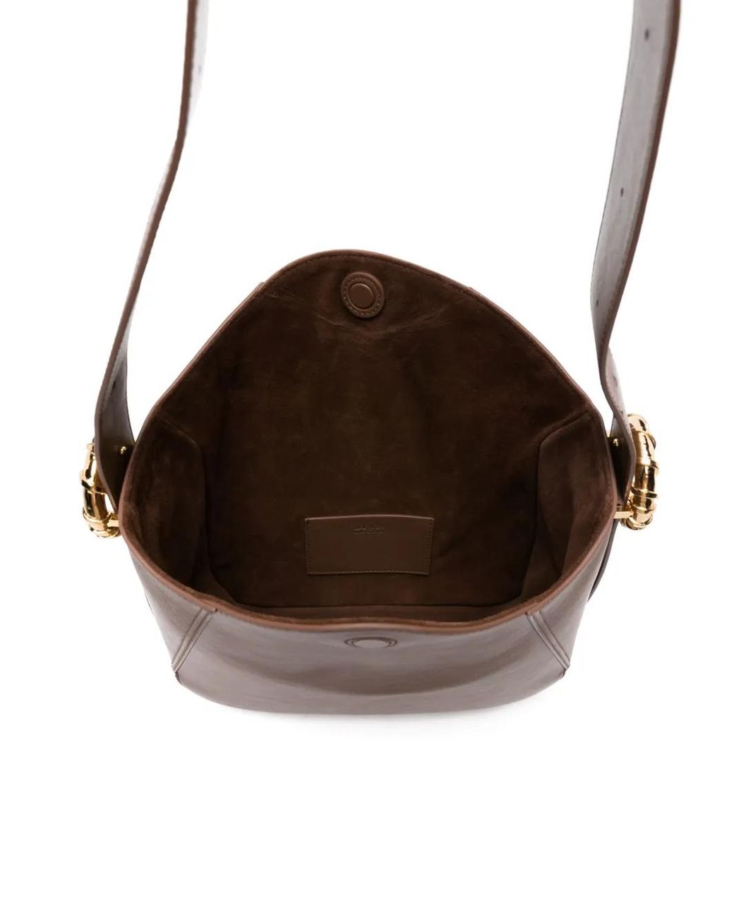 Lanvin Brown Mini-Schultertasche
