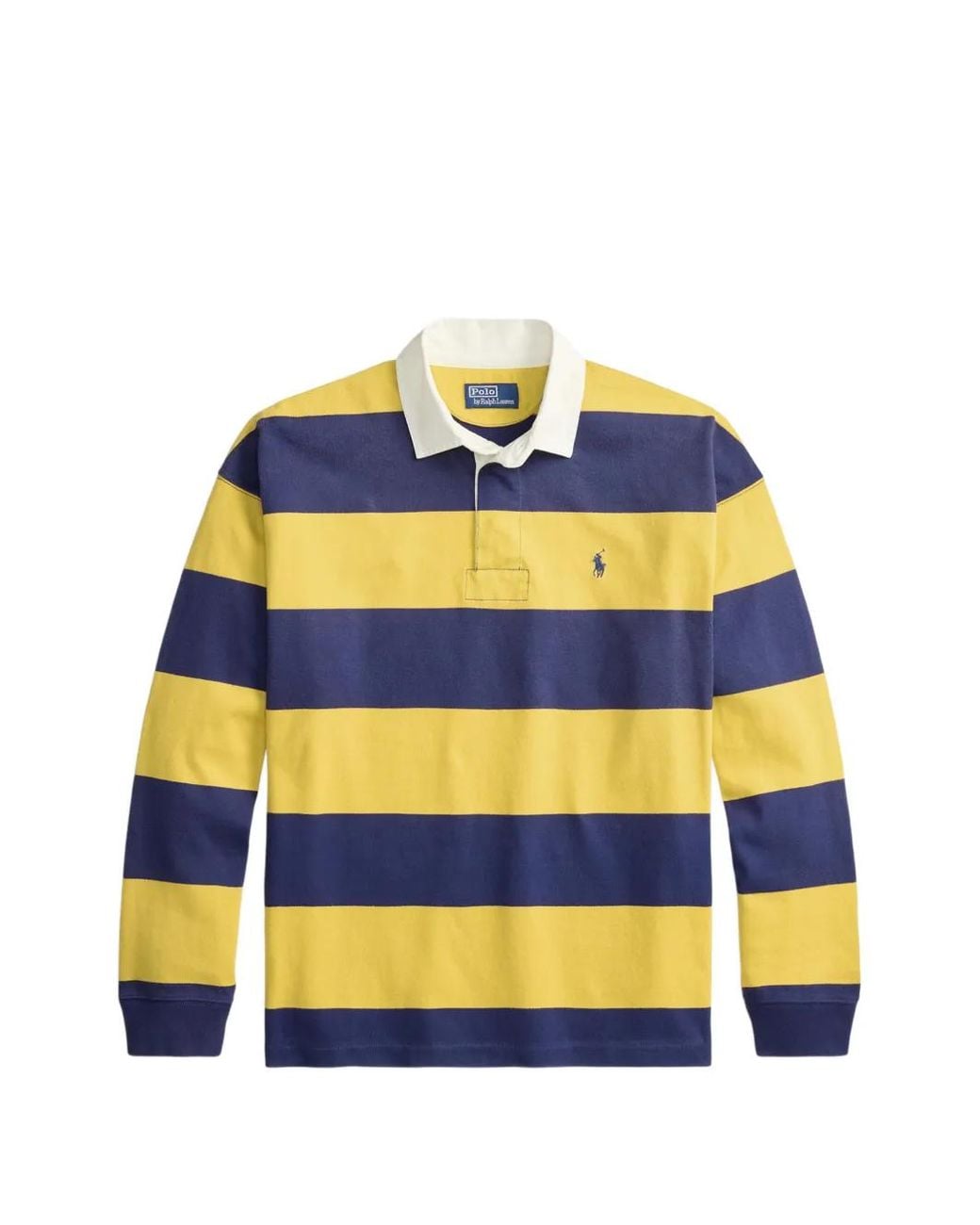 Polo Ralph Lauren Yellow Horizontal-Stripe Polo Shirt for men