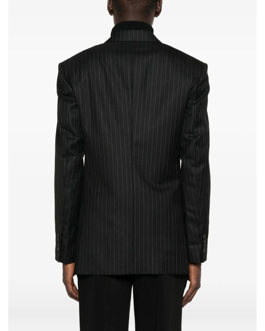 Givenchy Doppelreihiges Sakko Mit Streifen in Black für Herren