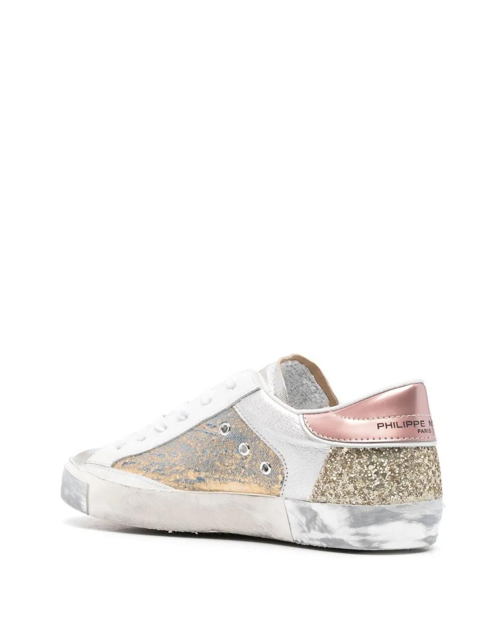 Philippe Model White Prxs Tennis Sneakers