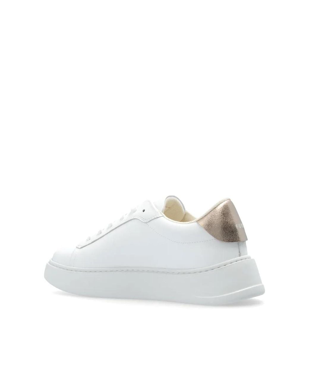 Furla White Logo-Embellished Sneakers