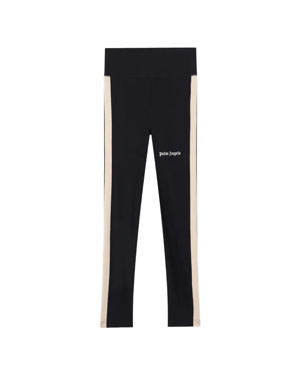 Palm Angels Black Cotton Trousers