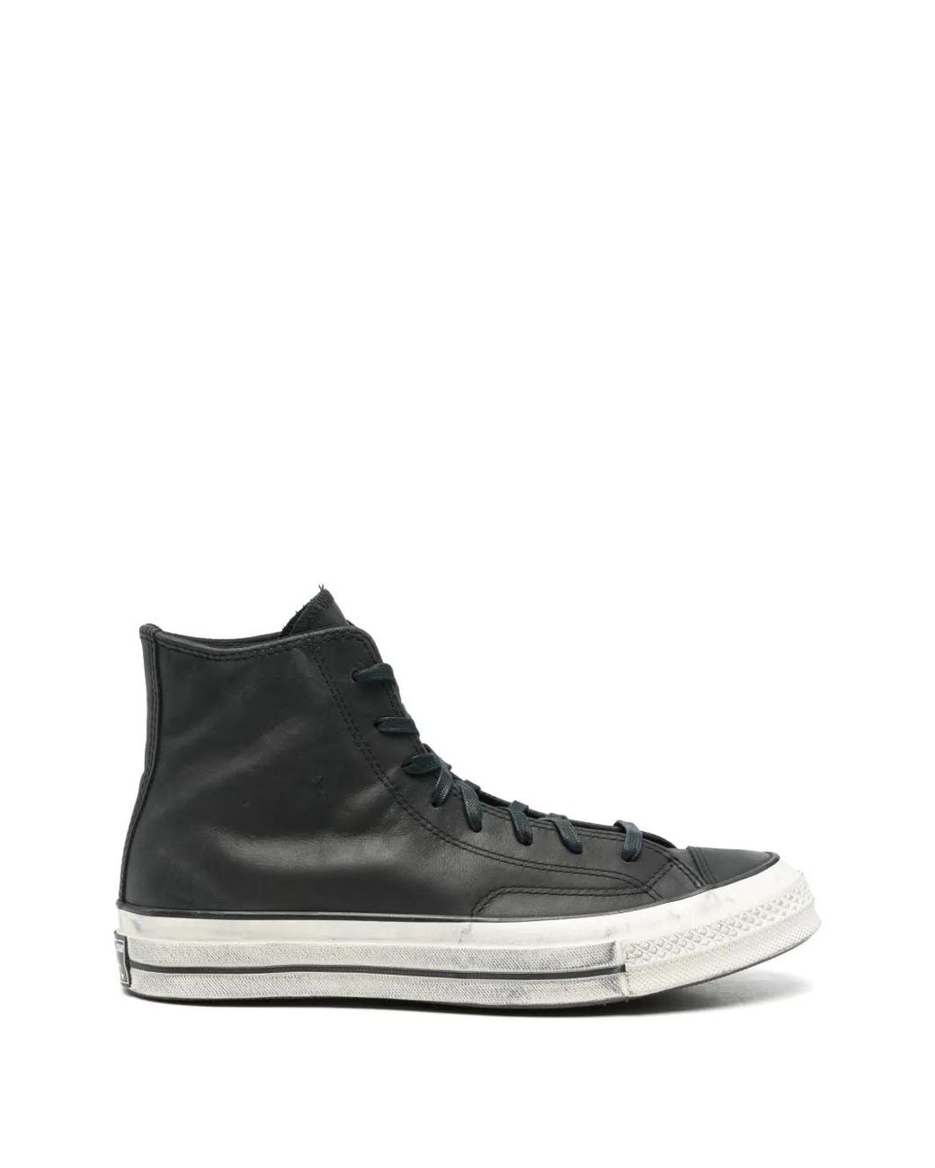 Converse White Chuck Taylor Leather High-Top Sneakers