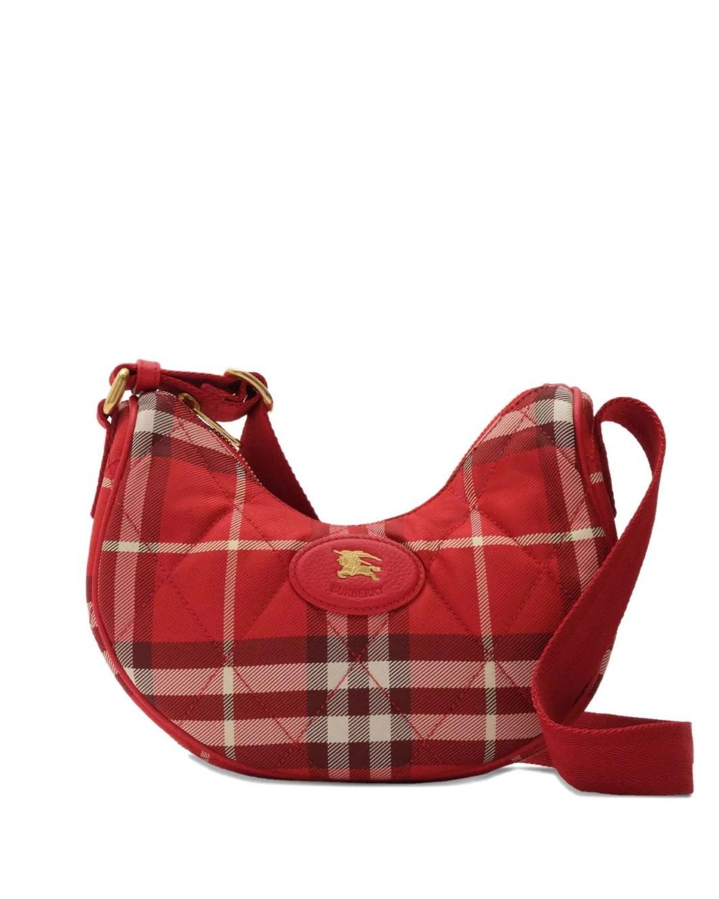 Burberry ホースシュー ショルダーバッグ レッド | Lyst