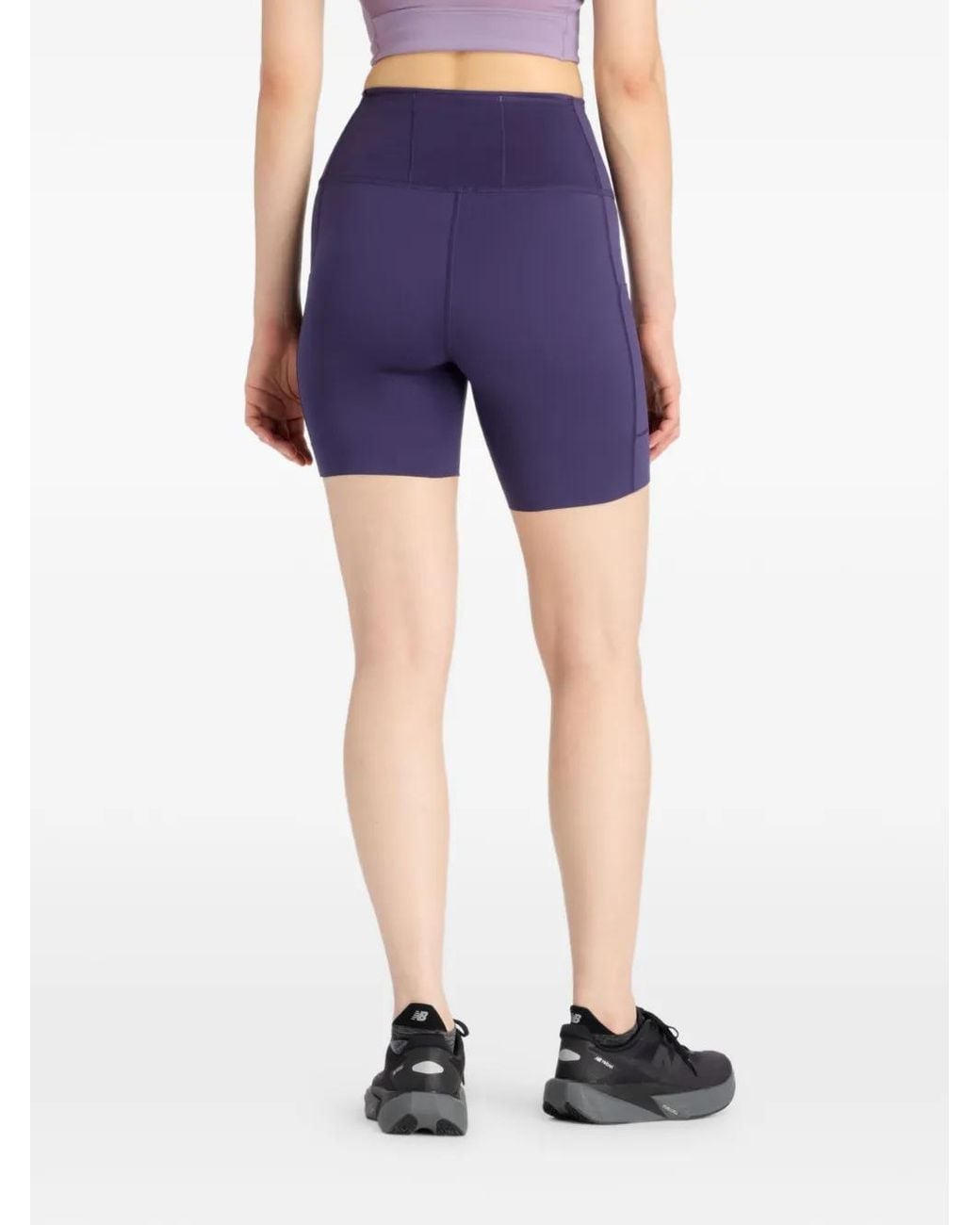 New Balance Blue Rc Elite Storage Shorts 6"