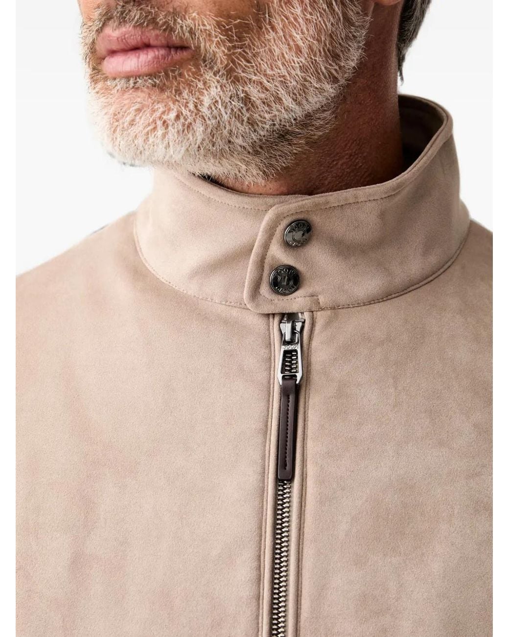 Joop! Blue Panelled Zip-Up Jacket for men