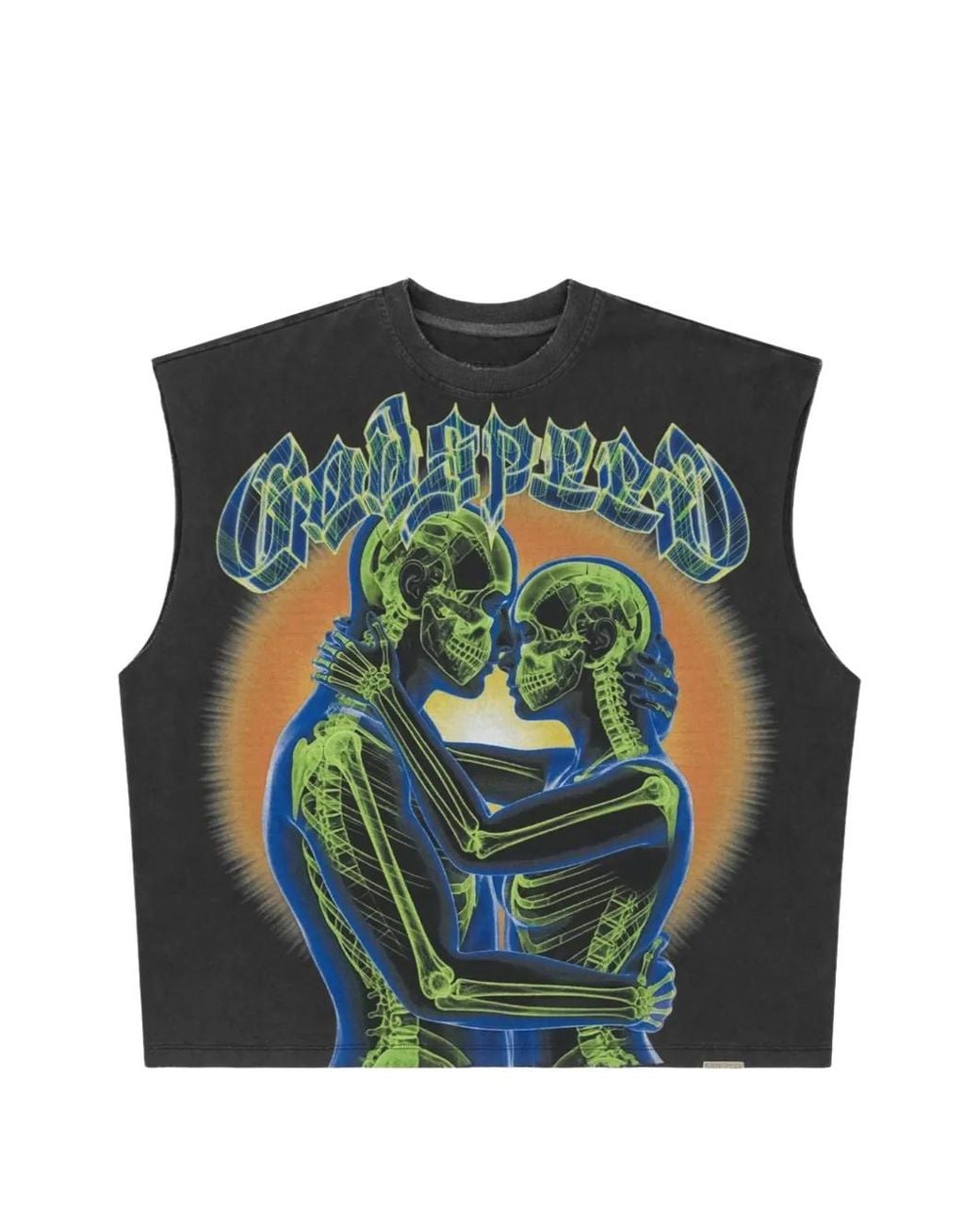 Godspeed Green S.2.S Graphic-Print Sleeveless T-Shirt for men