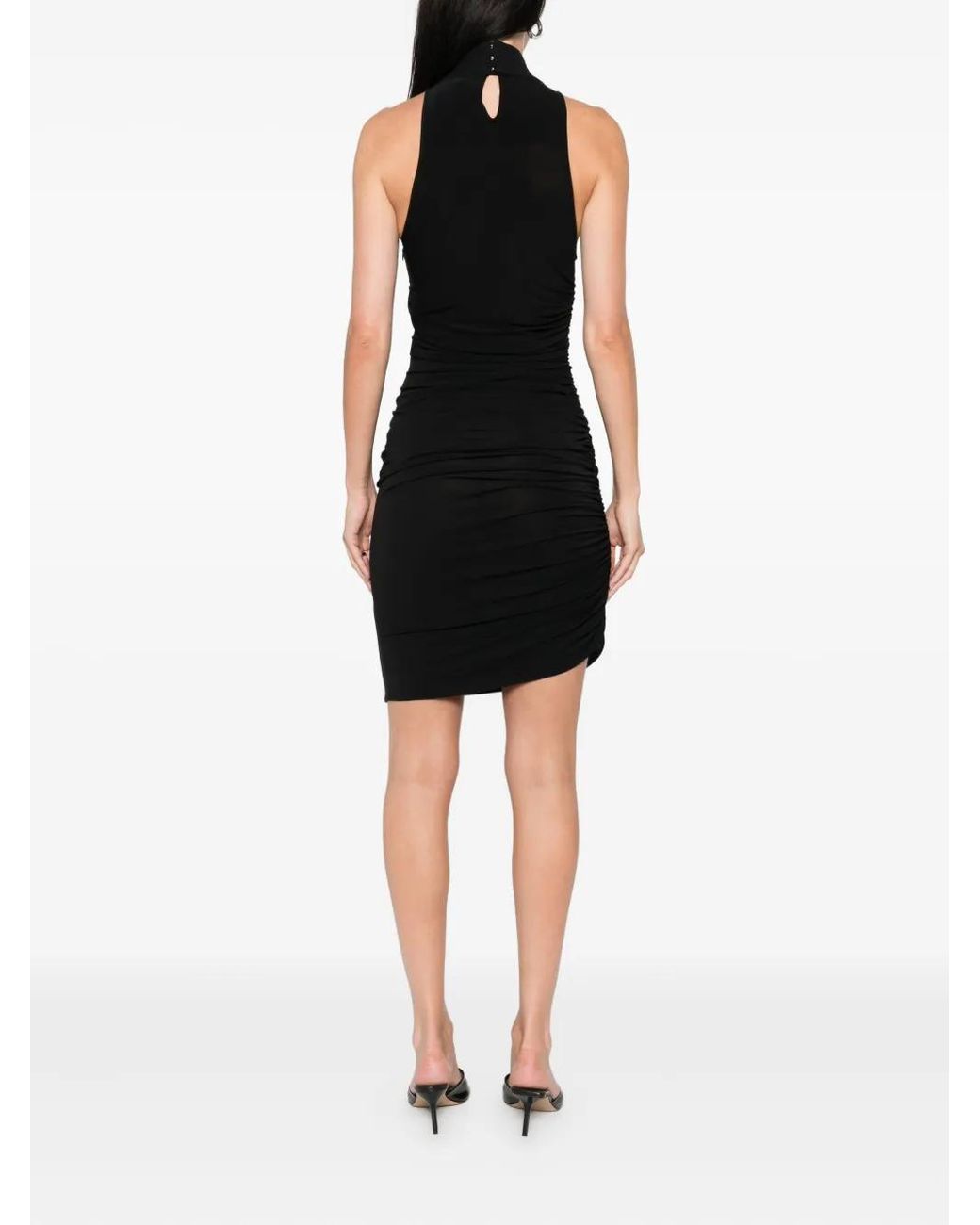 Jacquemus Black La Robe Piazza Short Dress