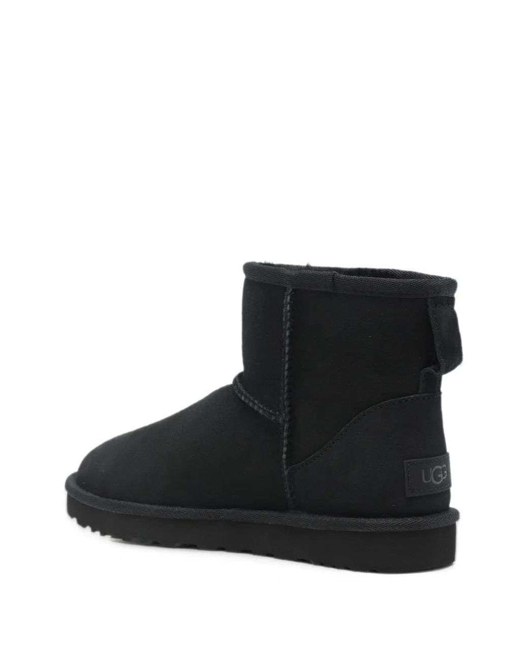 Ugg Black Classic Mini Ankle Boots
