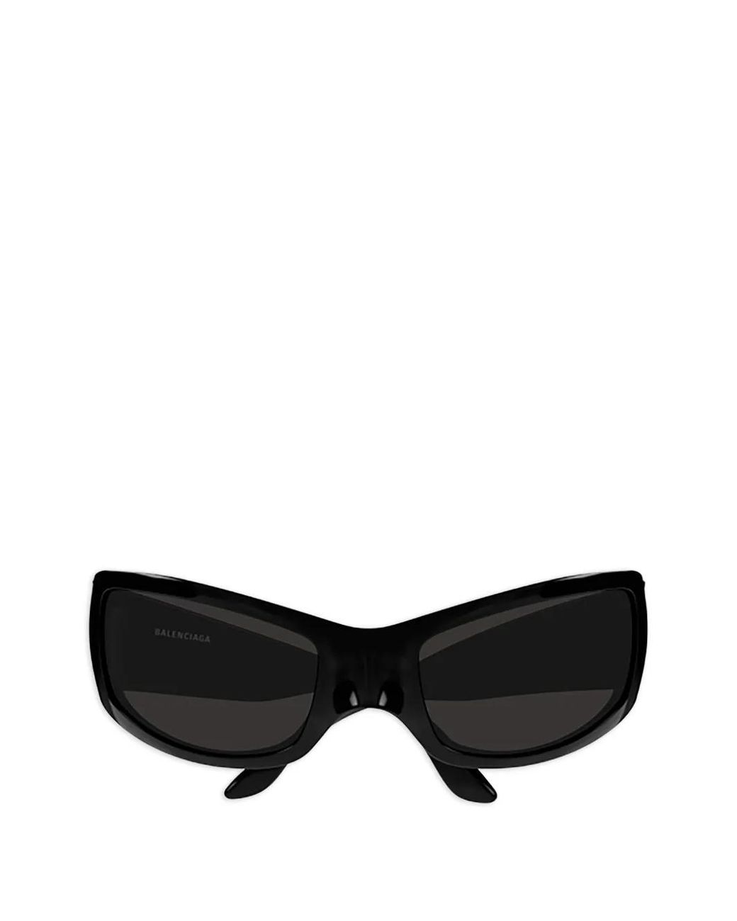 Balenciaga Black Rectangle-Frame Sunglasses