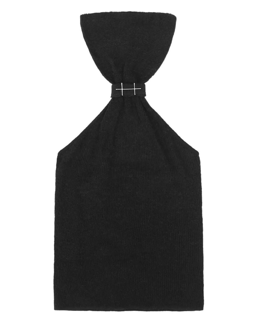 HELIOT EMIL Black Mistral Knit Top