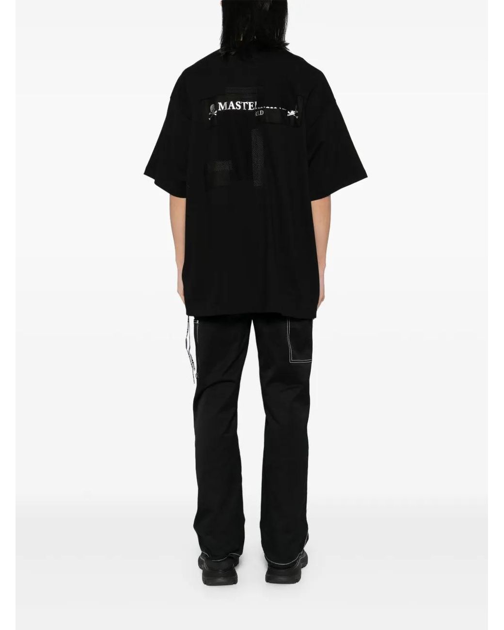 Camiseta Con Diseño Patchwork MASTERMIND WORLD de hombre de color Black