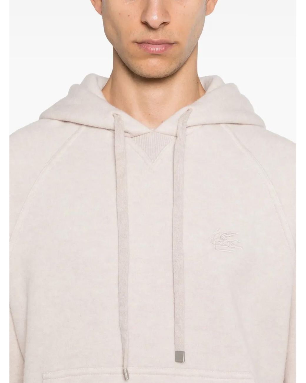 Etro White Hoodies for men