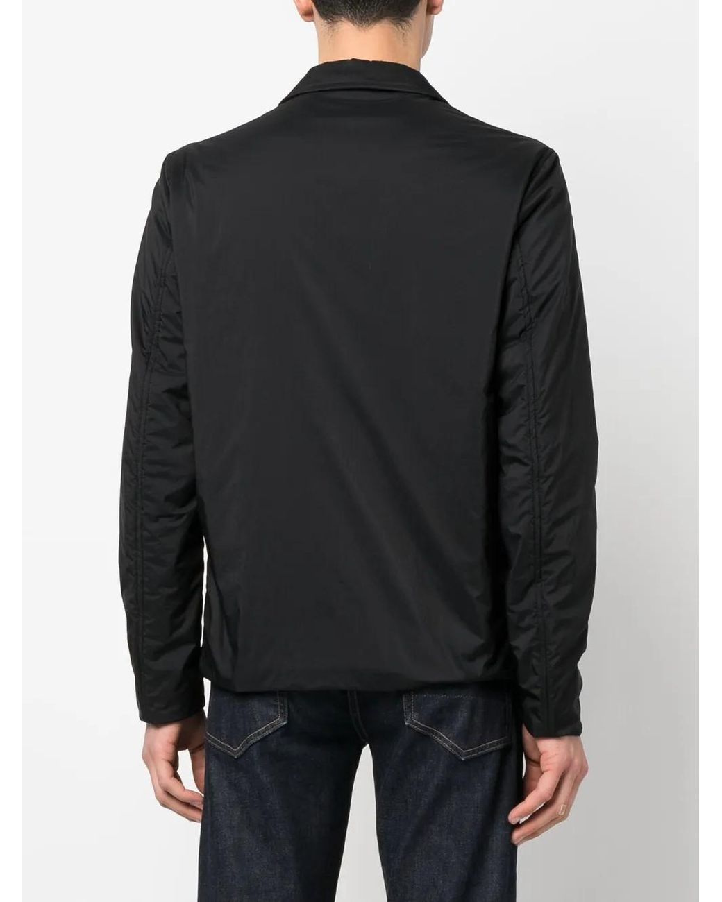 Herno Black Chantilly Buttoned Jacket for men