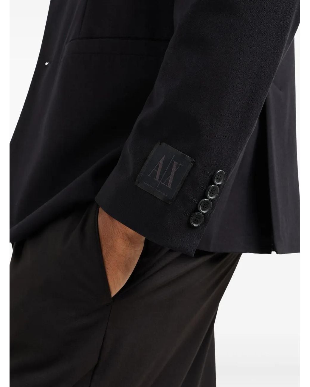 Blazer Con Botones ARMANI EXCHANGE de hombre de color Blue