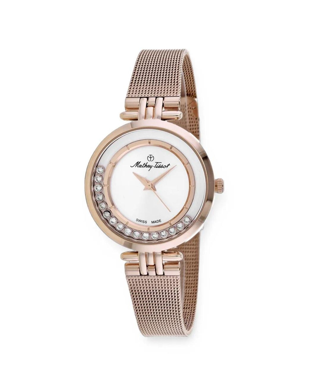 Mathey-Tissot White Fleury Xvi 30Mm Watch