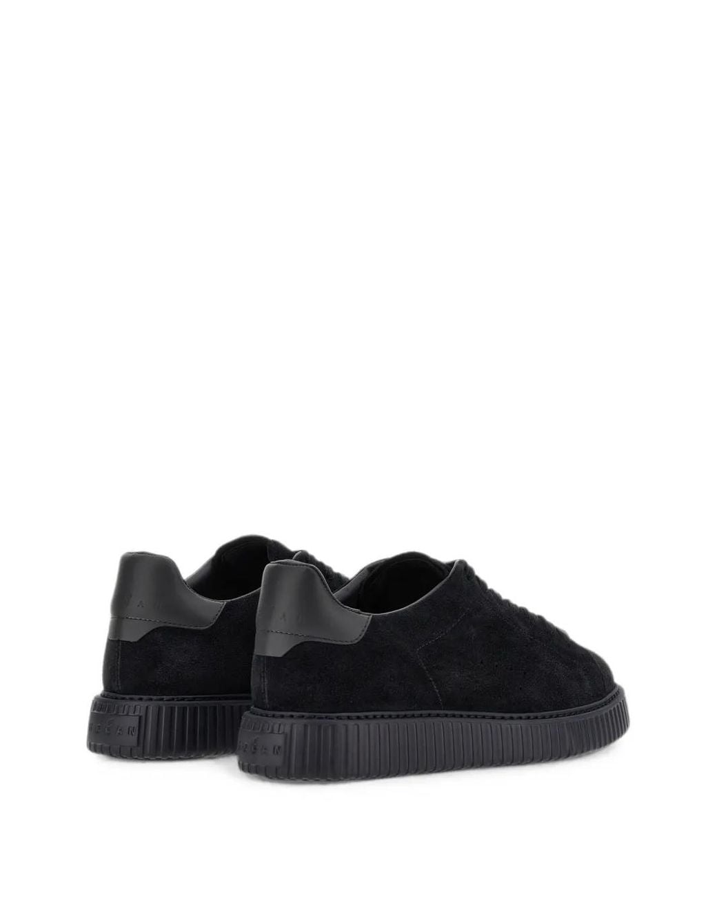 Hogan Black H-Stripes Sneakers for men