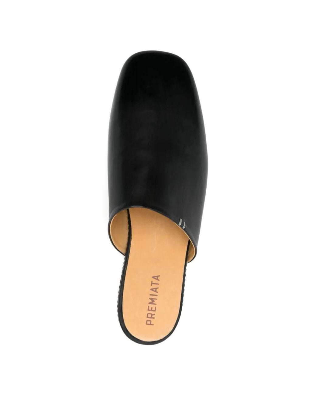 Slippers A Punta di Premiata in Black da Uomo