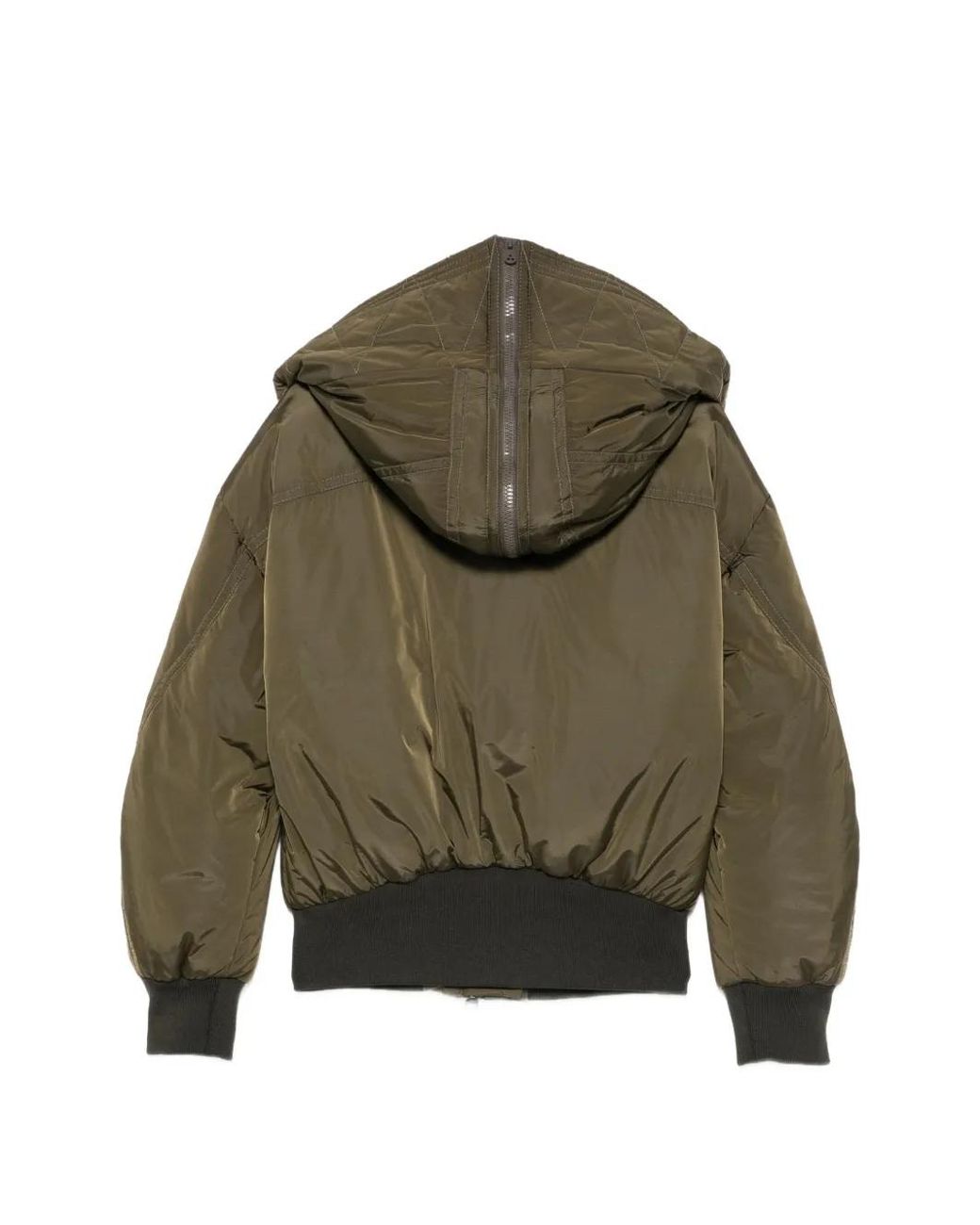 Peuterey Green Hooded Padded Jacket