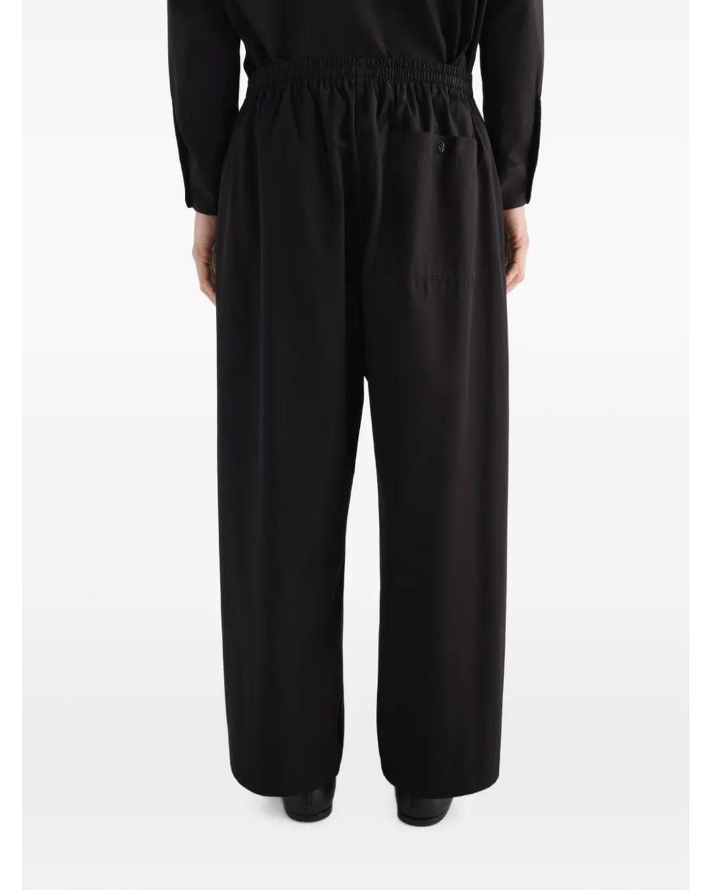 Lemaire Black Pyjama Pants for men
