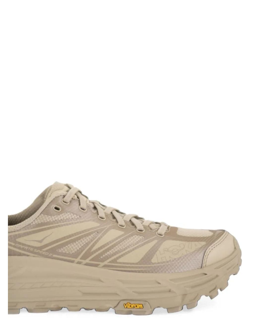 Hoka One One White Mafate Speed 2 Sneakers