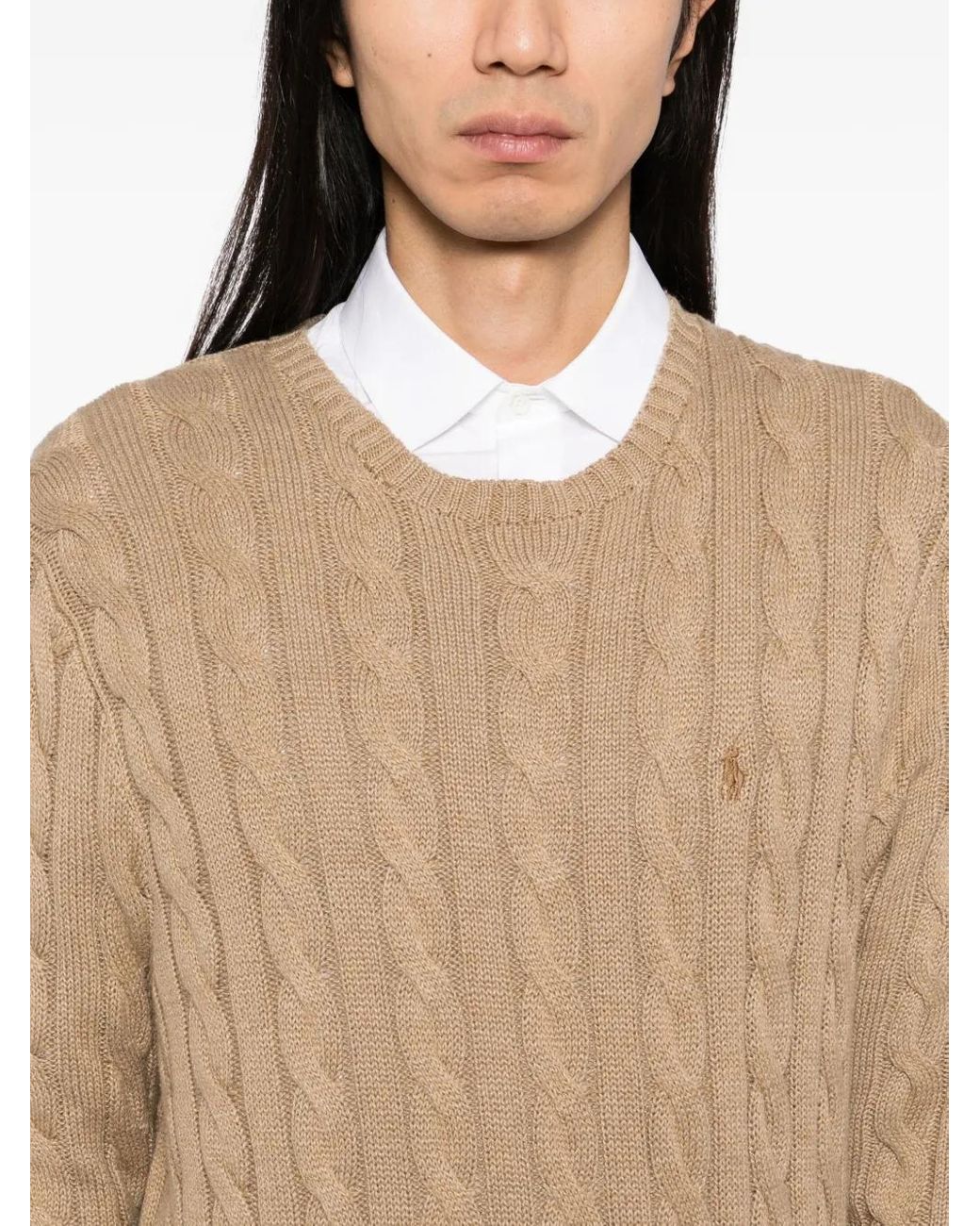 Polo Ralph Lauren Natural Cotton Sweater for men