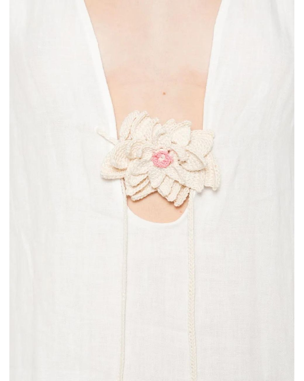 Occleus White Belinda Mini Dress