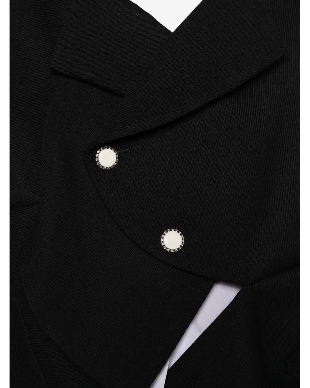 Comme des Garçons Black Asymmetric Jacket