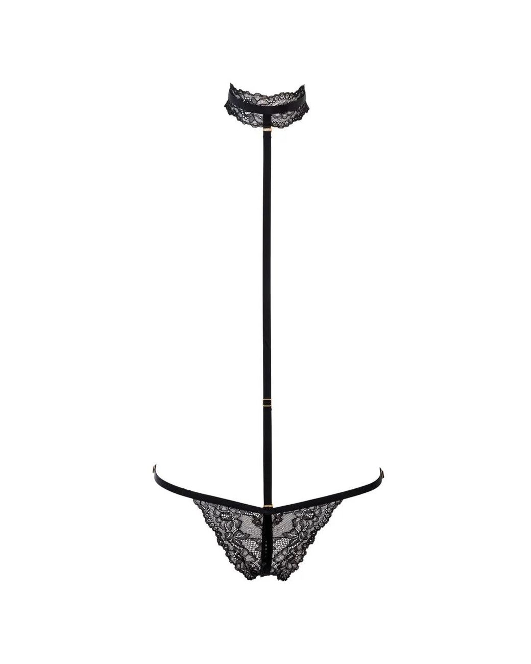 Maison Close White Le Petit Secret Open String Harness