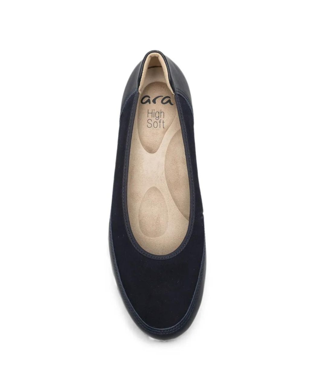 Ara White Wedge Pumps