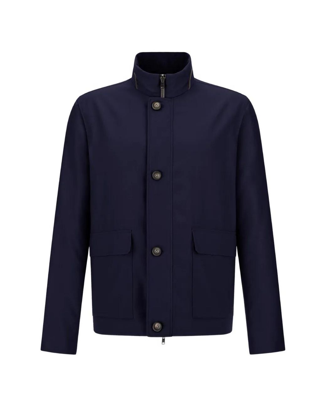 Chaqueta Con Diseño Reversible Herno de hombre de color Blue