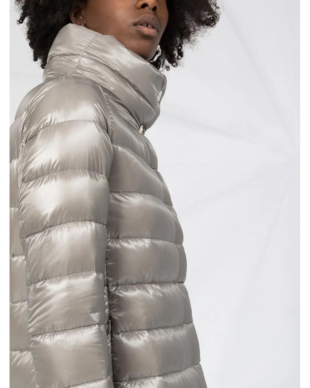 Herno Gray Winter Jackets