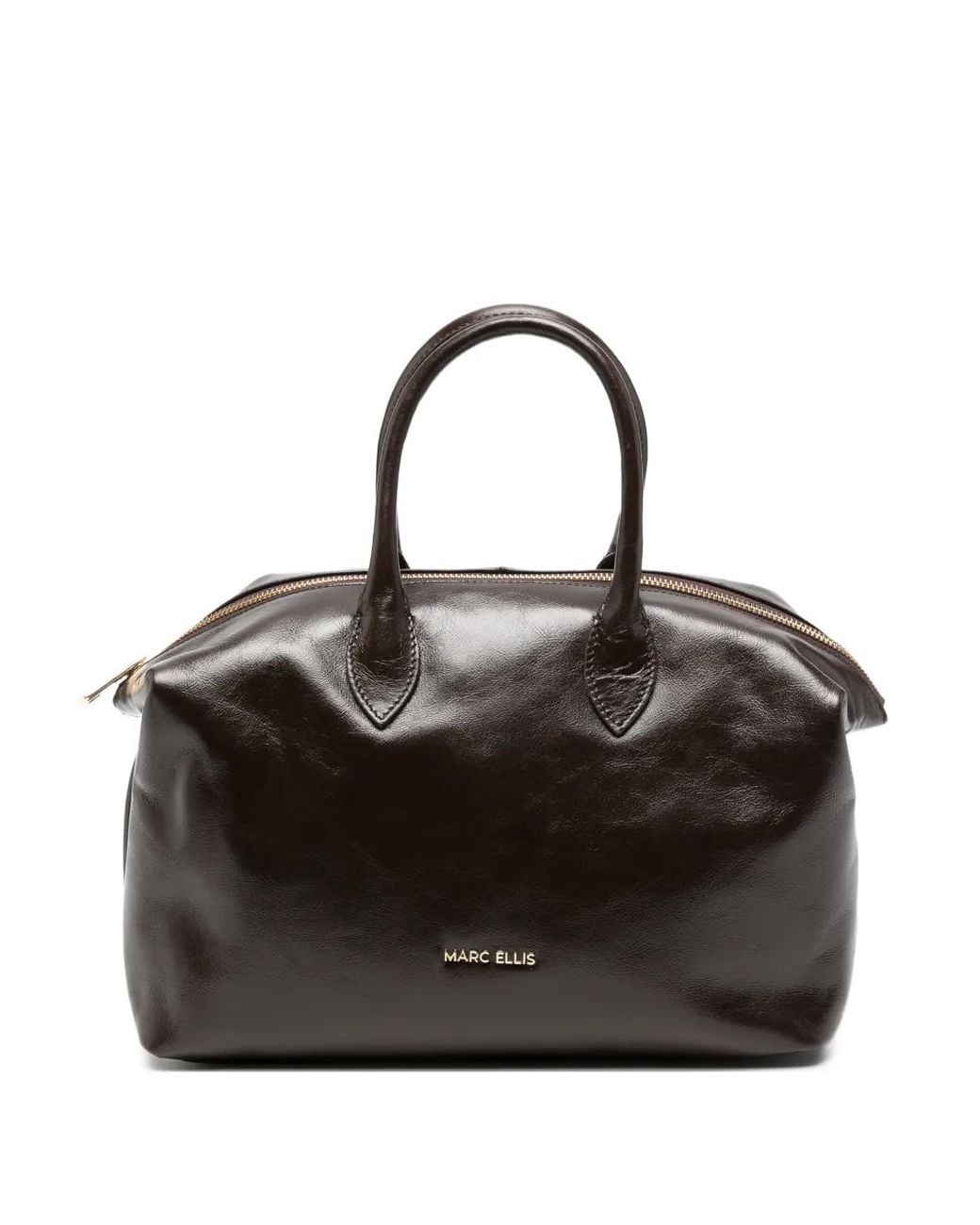 Marc Ellis Black Softy Leather Tote Bag
