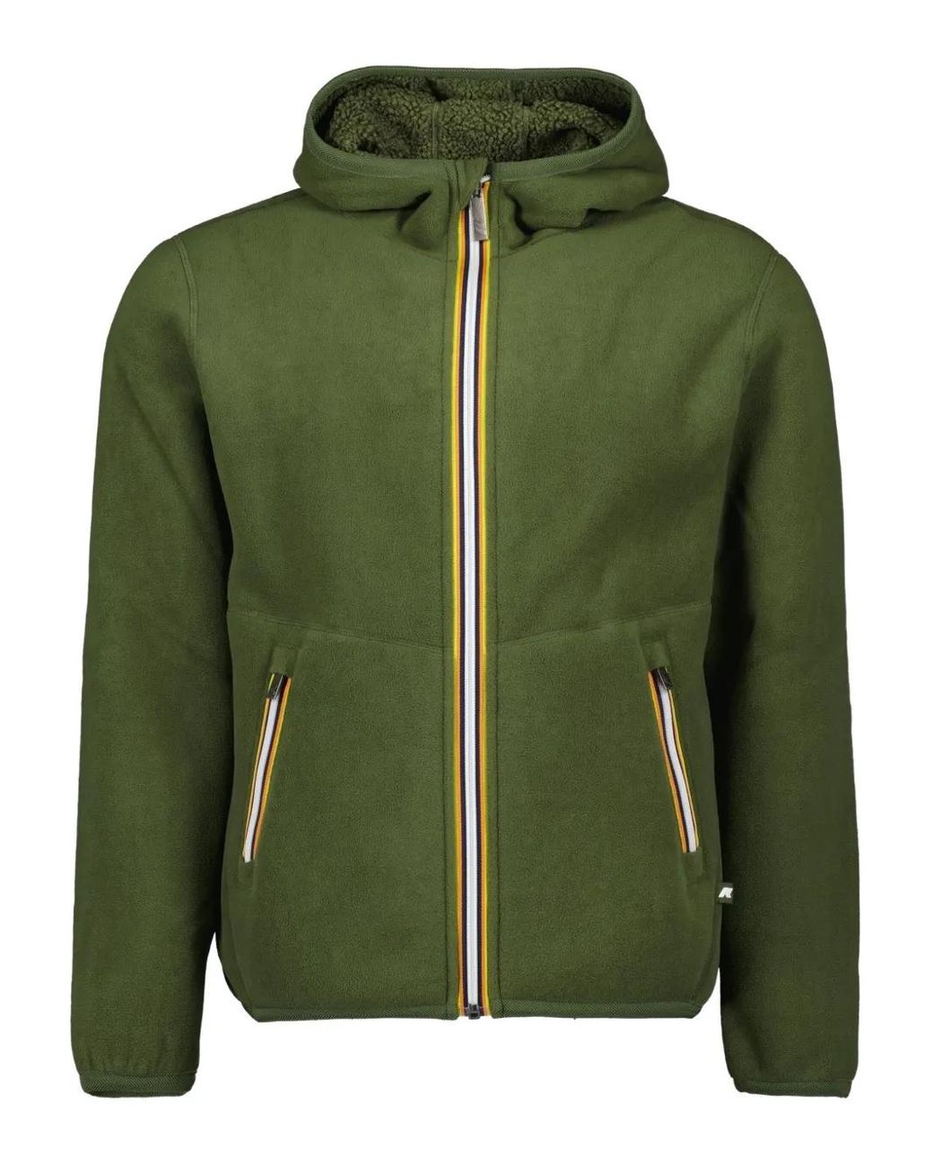 K-Way Green Jack Zip-Fastening Jacket for men