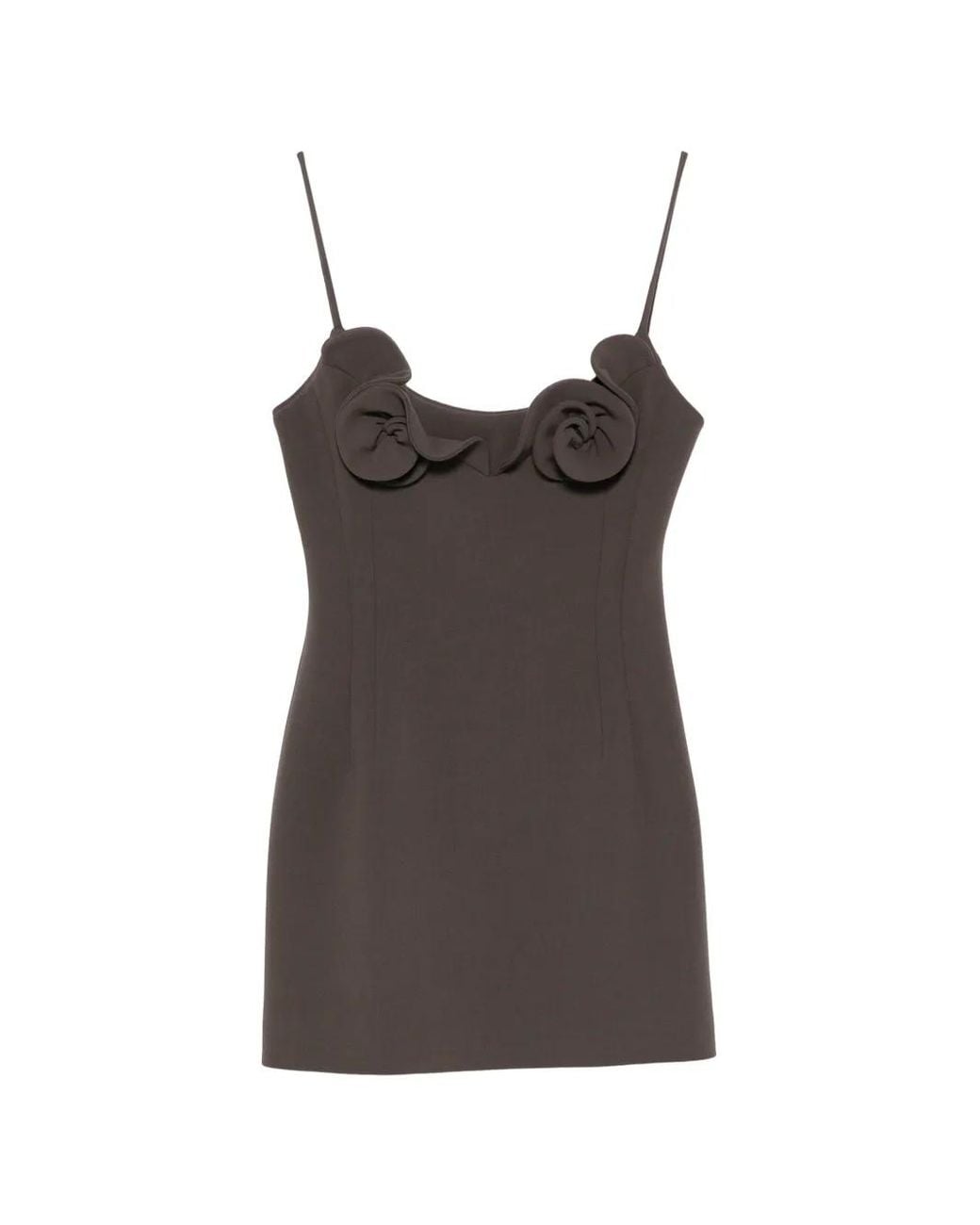 Magda Butrym Brown Mini Underwear Dress