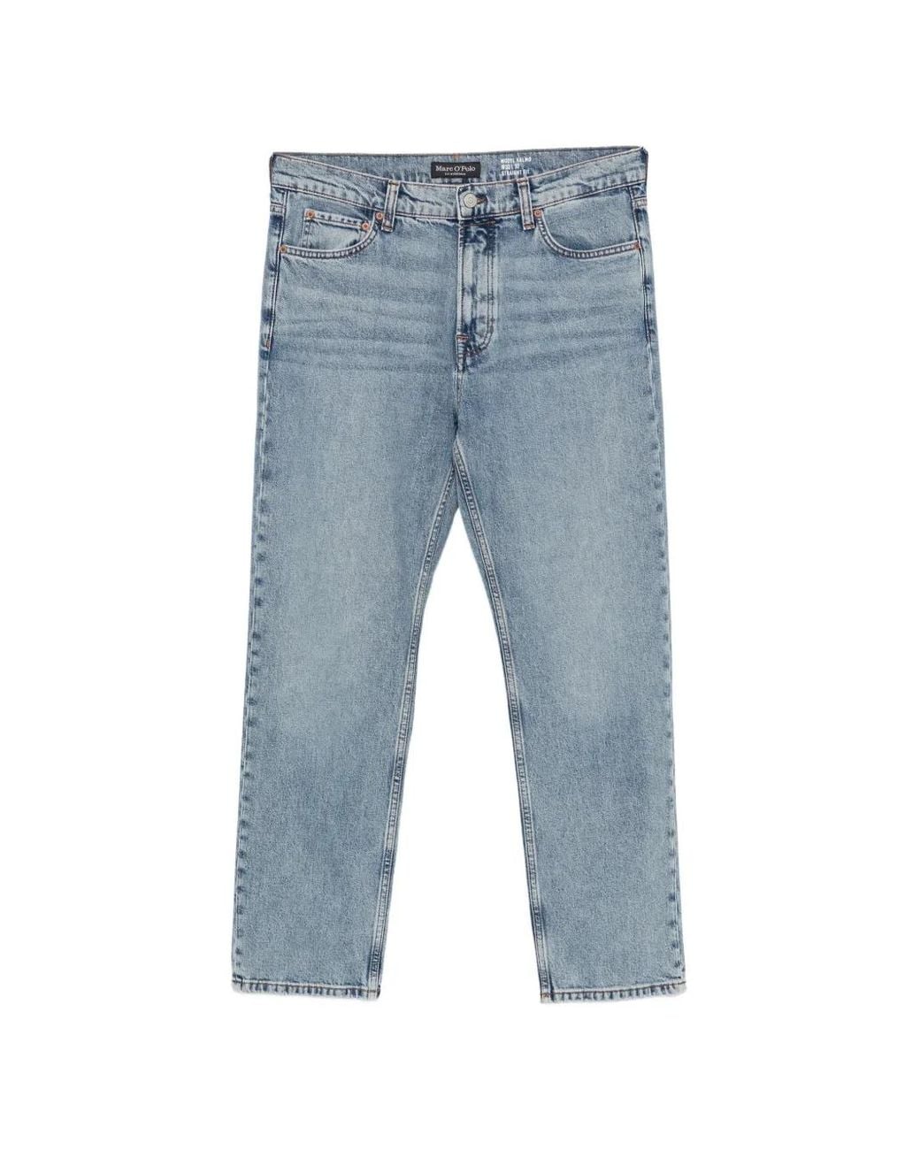 Marc O' Polo Blue Straight-Leg Jeans for men