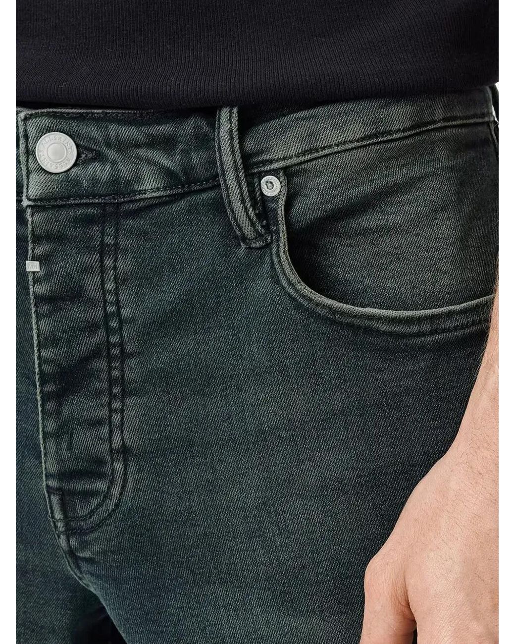AllSaints Blue Washed Denim Jeans for men