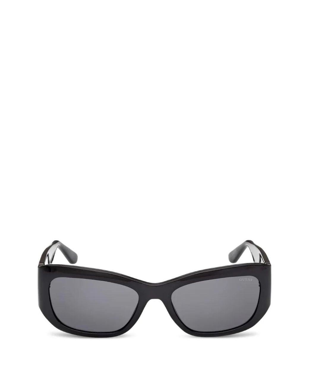 GUESS EYEWEAR Gray Rectangle-Frame Logo-Plaque Sunglasses