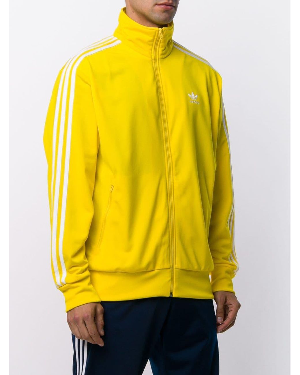 adidas Firebird Track Jacket in Yellow for Men | Lyst