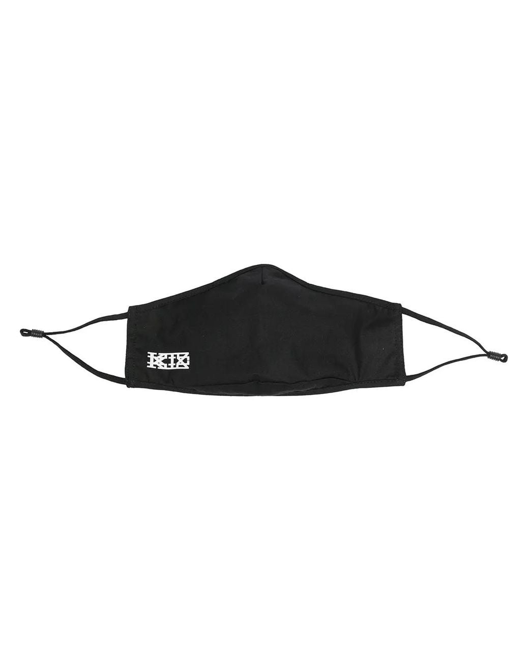 KTZ Black Logo-Print Face Mask