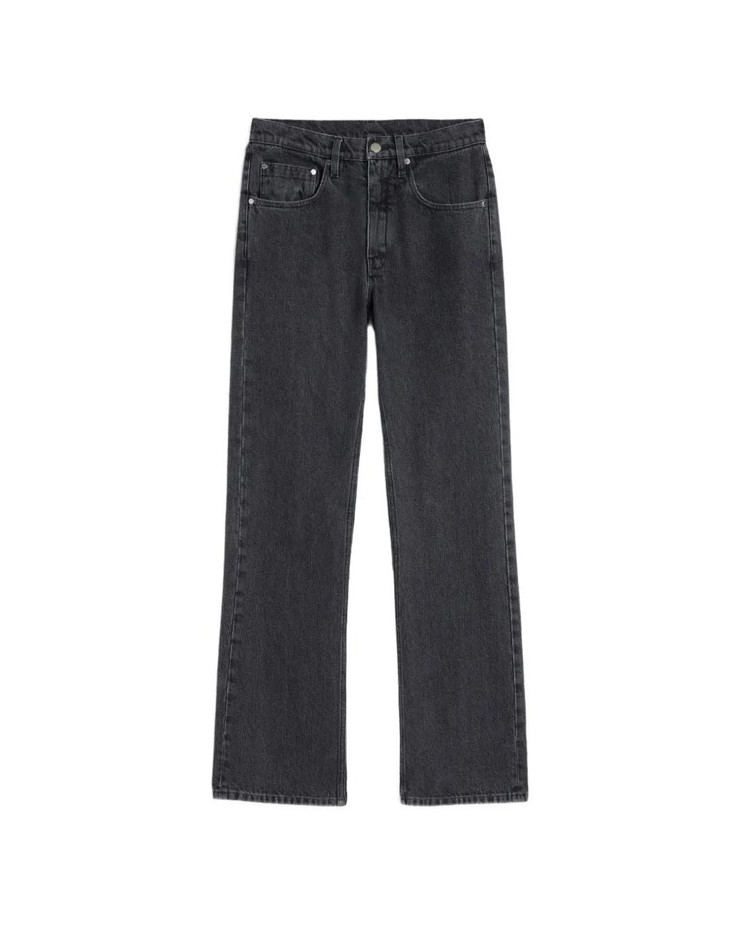 Jil Sander Blue Belt-Loops Cotton Jeans